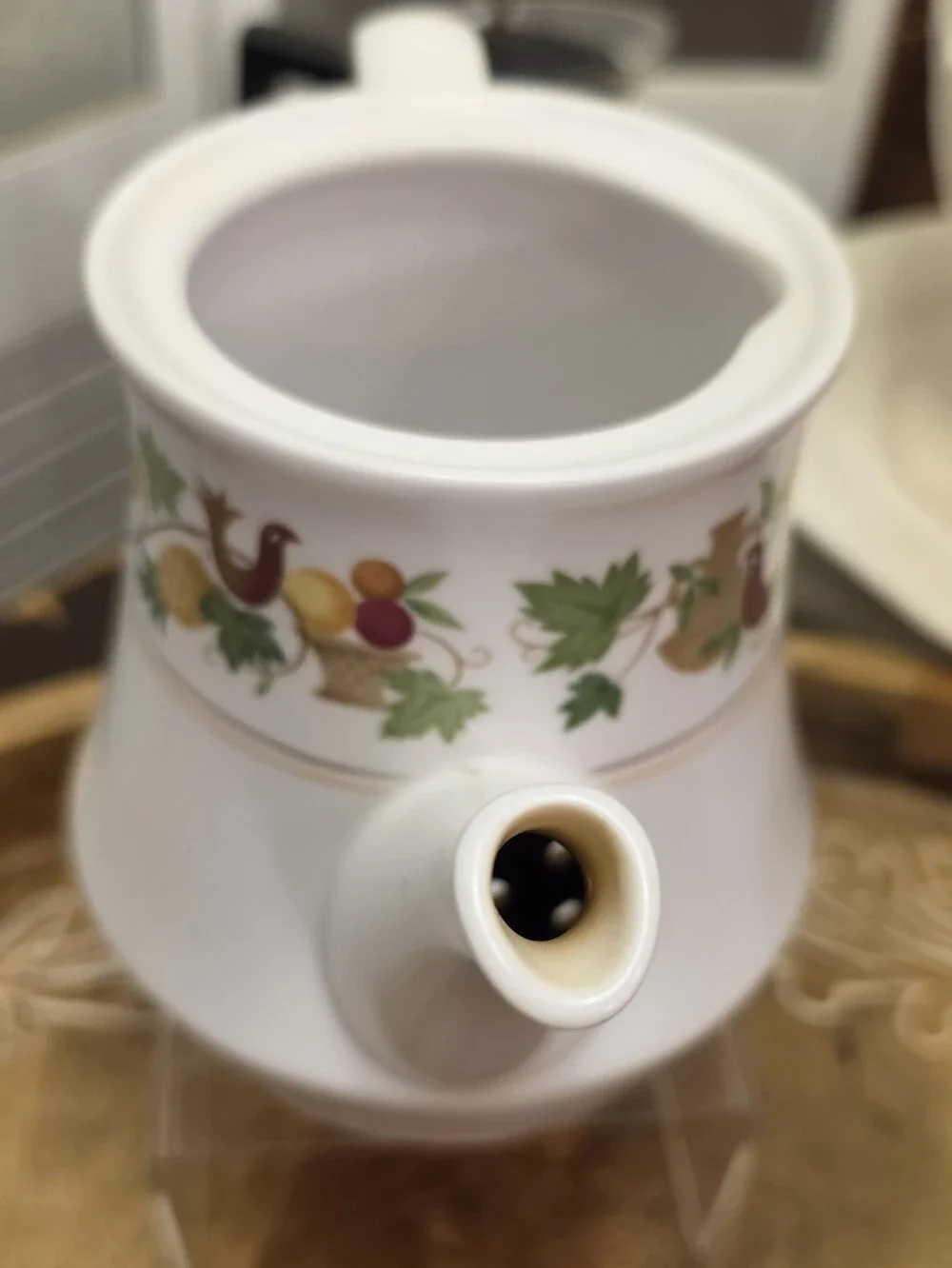 Vintage Noritake Homecoming Teapot Cookware 9002